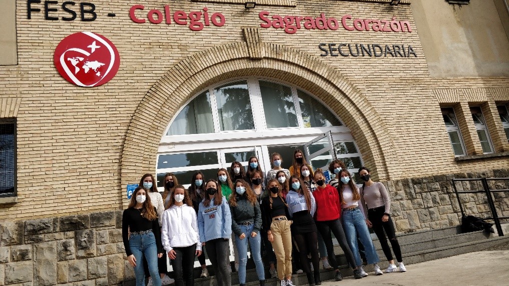 El colegio Sagrado Corazón de Pamplona (FESB) ha ganado el premio nacional de Inmigración y Convivencia por el proyecto 